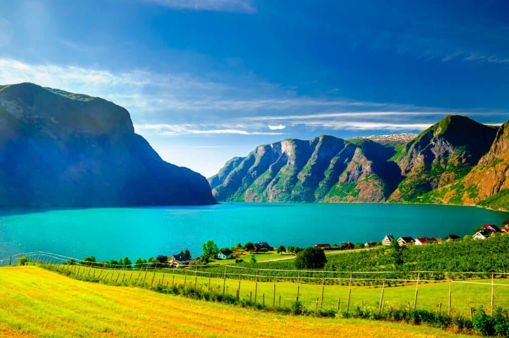 meilleurs fjords norvege Aurlandsfjord